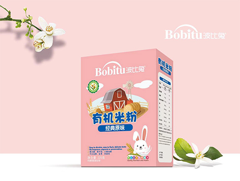 波比兔有机米粉系列产品滚动